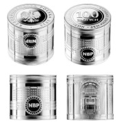 100 zł Niezależny bank centralny - Rezerwy złota NBP - od firmy