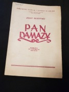 stara ulotka program pan dyzma teatr osterwy lata 50 nr 646