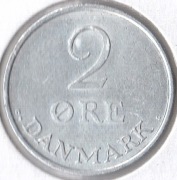 DANIA 2 ore 1970, KM# 840.2, XF