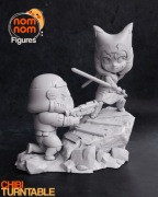 Figurka druk 3D żywica 12K " Chibi Ahsoka Tano - Star Wars " - Chibi