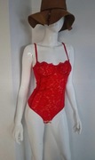 Nowe czerwone koronkowe body marki Tezenis rozmiar 75B 