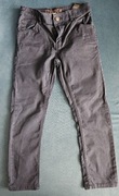 Granatowe spodnie H&M r. 128 7-8 lat