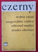 Wybór etiud na akordeon I. Czerny.