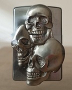 Zapalniczka ZIPPO Edycja limitowana!! Seria 3D "Three Skulls" 280/1000
