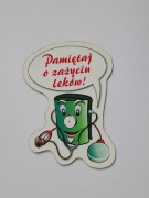 Magnes reklamowy - Pamiętaj o zażyciu leków