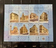 Fi 4967-74** blok 332 Polscy Architekci w Azerbejdżanie