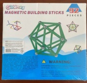 Klocki magnetyczne dla dzieci - bardzo niska cena, nowe, nieotwierane