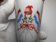 Stary wazonik patriotyczny , oryginał ! sygnowany !