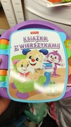 Książka z wierszykami Fisher Price + gratis zabawka 