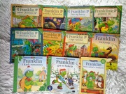 Zestaw książek dla dzieci z serii FRANKLIN: boi się burzy, ukochany kocyk 