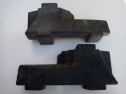 NISSAN LEAF ABSORBER PIANKA ZDERZAKA TYŁ PRWY LEWY