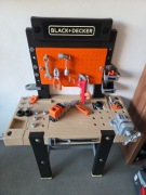 SMOBY WARSZTAT ZESTAW MAJSTERKOWICZA DLA DZIECI NARZĘDZIA BLACK&DECKER