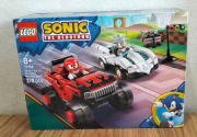 LEGO Sonic the Hedgehog 77118 Silver i samochód kontra Knuckles i monster 