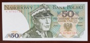 50 zł złotych - 1975 r. - A 6762120 - stan 1 