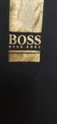 Longslave Hugo Boss czarny z bawełny że Złotym pasem 