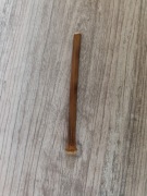 Bombilla drewniana, rękodzieło z Paragwaju