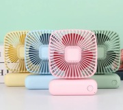 Wentylator Wiatrak przenośny ładowanie USB Mocny Wiatrak Biurkowy Podróżny