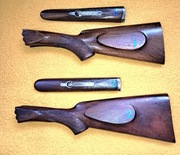 Kolba i czółenko kompletne do dubeltówki Merkel Fortuna  z Suhl - oryginał