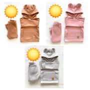 Ocieplane dresiki hand made, misie, zima jesień