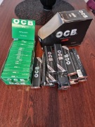 OCB bibułki gilzy filtry całość 