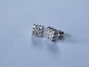 Srebrne kolczyki z cyrkoniami pr 925