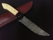 NÓŻ DAMAST myśliwski kuchenny 23cm stal damasceńska