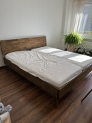 Łóżko, stelaż + materac - were dębowe 180x200 gwarancja 9 lat