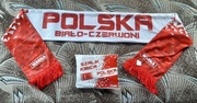 Szalik POLSKA BIAŁO-CZERWONI == WARKA