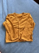 Kardigan Mybasic musztardowy rozmiar 86 stan idealny 