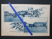 JĘDRZEJÓW 1908 Rynek Kolej Polowa Nr 1 Kolejowa