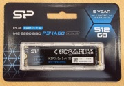 Dysk SSD Silicon Power P34A60 512GB M.2 PCI-E x4 Gen3 NVMe
