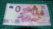 0 Euro Feliz Natal  2021-2  Portugalia Anniversary