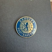 Pin Rangers Glasgow – metalowa przypinka, klub piłkarski, kibic, football