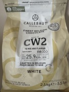 Czekolada Callebaut 2,5 kg biała data ważności 30.03.2026