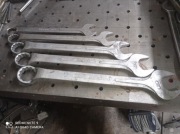 Klucze płasko oczkowe GEDORE zestaw 5 kluczy 36-55