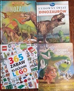 365 zabaw z klockami LEGO, Dobry dinozaur, Disney, inne.