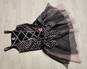 strój wampirzyca wampirka czarownica diablica halloween S 1355a