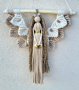 Aniolek wiszący prezent  handmade  35 cm