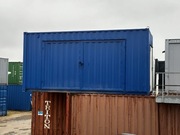 KONTENER MORSKI 20 HC PODWYŻSZANY BRAMA DWUSKRZYDŁOWA + BOCZNE WEJŚCIE