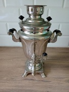 Rosyjski samowar elektryczny, sprawny, komplet z kablem, 1988 rok