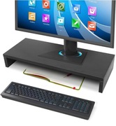 PODSTAWKA POD MONITOR LAPTOP 50x20x9,5 CM + STOJAK NA TELEFON I TABLET