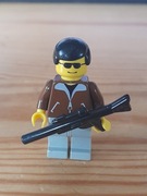 LEGO Classic Town Jacket Brown, twn003 + karabin