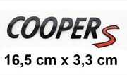Mini Cooper Emblemat John Cooper S Naklejka Czarny