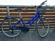 Rower damski. Koła 28’+gratis zamek