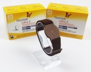 Opaska ochronna na sensor FreeStyle Libre 2 - BRĄZOWA