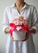 Candle Flower box ze świec sojowych – prezent na Dzień Kobiet/Urodziny 