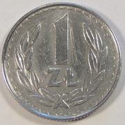 Moneta 1 zł 1986 r.