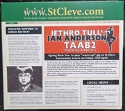 JETHRO TULL'S  Ian Anderson TAAB 2  CD+DVD multimedia z 2012r.