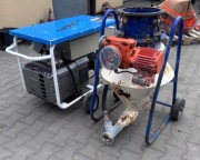 Silomat do agregat tynkarski PFT E100 Turbosol przenośny 2006r