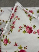 Pracownia Wierzbowisko 2 poszewki Pnące Róże certyfikowana polska bawełna